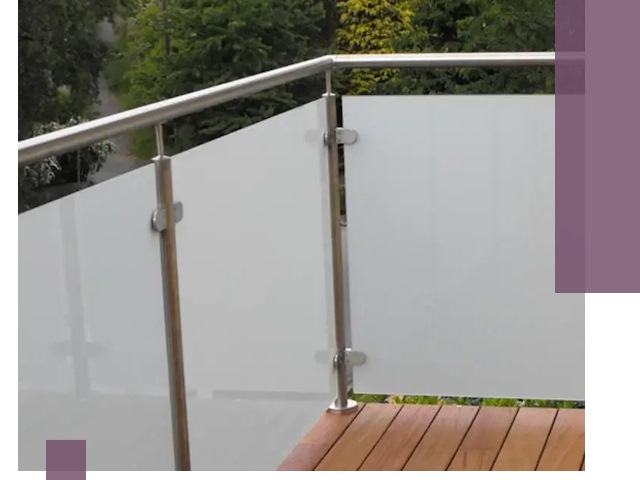 Алюминиевые парапеты для балконов и террас в Копейске