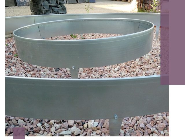 Нержавеющие бордюры под ключ в Копейске — изготовление и монтаж