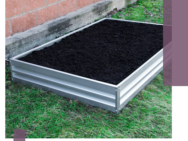 Металлические бордюры для грядок в Копейске: прочность и аккуратность