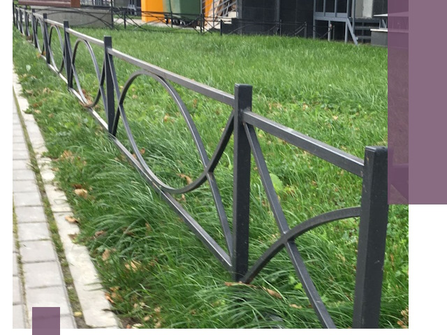 Газонные ограждения из металла в Копейске — монтаж и продажа