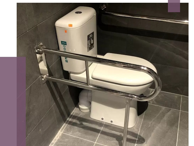 Поручни для санузлов в Копейске от 4310 руб.  | ПРОЛЁТ-Кпс